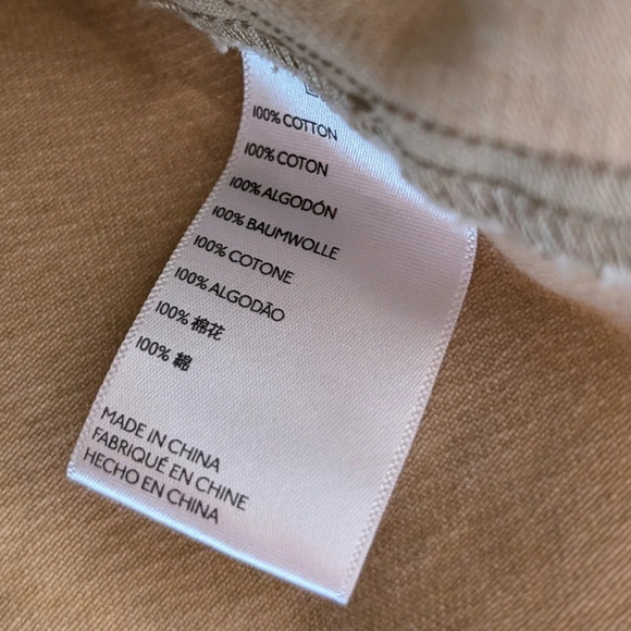 BDG Tan Khaki Denim Button Front Mini Skirt 100% Cotton Woman's Small - Picture 5 of 7